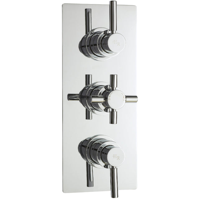 Hudson Reed Tec Pura 3 Outlet Thermostatic Concealed Shower Valve With Diverter Chrome A3023