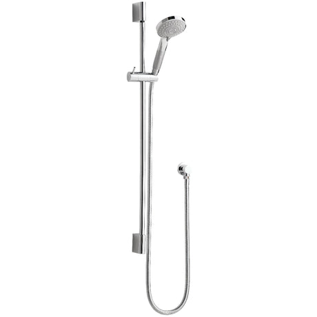 Hudson Reed Slimline Multi-function Sliding Rail Kit & Elbow Outlet Chrome A3041
