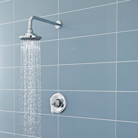 Nuie 8" Fixed Head Shower Rose 152mm Chrome A304 LS2
