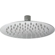 Nuie Round Stainless Steel Fixed Head Shower 200mm Chrome A3082