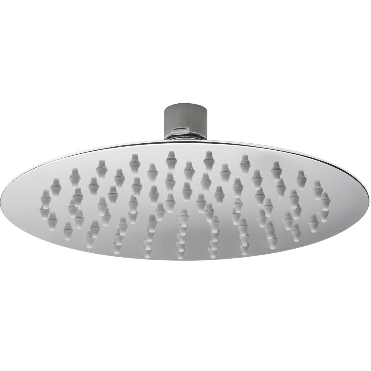 Nuie Round Stainless Steel Fixed Head Shower 200mm Chrome A3082