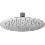 Nuie Round Stainless Steel Fixed Head Shower 200mm Chrome A3082