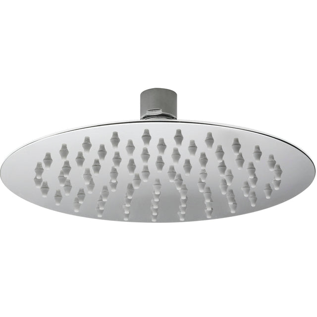 Nuie Round Stainless Steel Fixed Head Shower 200mm Chrome A3082
