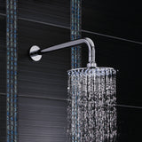 Nuie Round Stainless Steel Fixed Head Shower 200mm Chrome A3082 LS