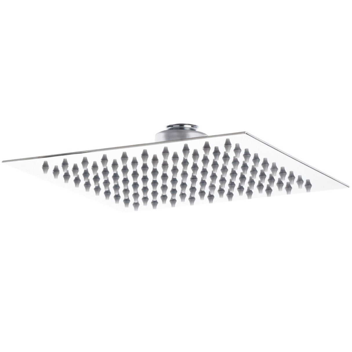 Nuie Square Stainless Steel Fixed Head Shower 200x200mm Chrome A3088