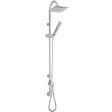 Hudson Reed Worth Square 2 Outlet Rigid Riser Shower Kit Chrome A3116
