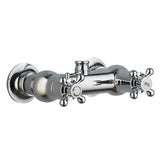 Nuie Traditional 1 Outlet Thermostatic Exposed Shower With Rigid Riser Set Chrome A3118_2