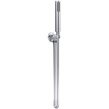 Nuie Round Elbow Outlet with Holder, Hose & Handset Chrome A3263