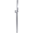 Nuie Square Elbow Outlet with Holder, Hose & Handset Chrome A3264