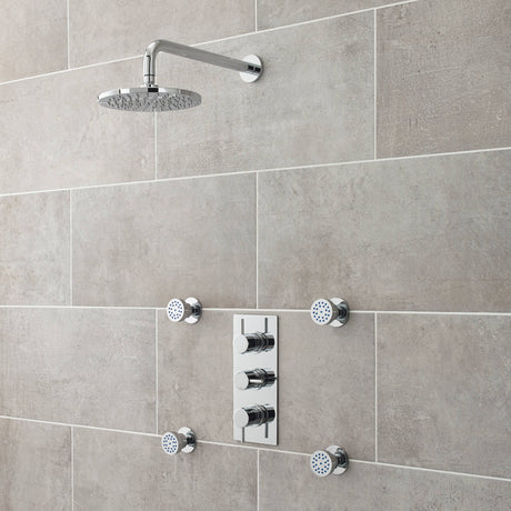 Hudson Reed Round Sheer Body Jet Chrome A355