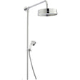 Nuie Luxury Traditional Rigid Riser Set Without Diverter Chrome A3606