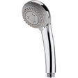 Nuie Round 3 Function Handset Chrome A371