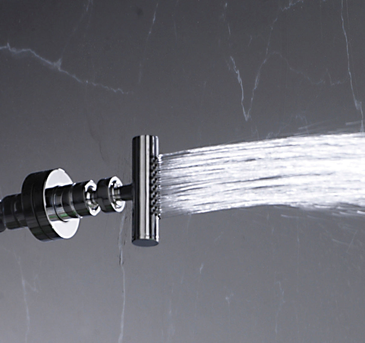 Hudson Reed Round Swivel Body Jet Chrome A383 LS