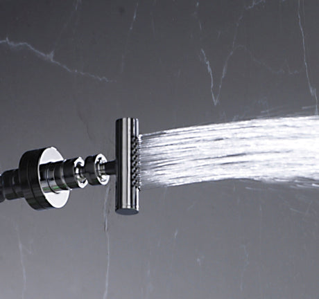 Hudson Reed Round Swivel Body Jet Chrome A383 LS