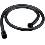 Nuie Shower Flex Hose 1.5m Black Matt Black A491B