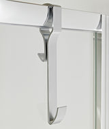 Nuie Wetroom Screen Enclosure Hook - Framed Chrome ACC004 LS