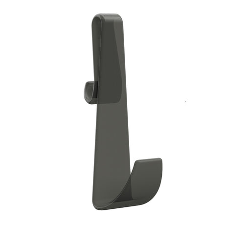 Nuie Wetroom Screen Enclosure Hook - Frameless Matt Black ACC006