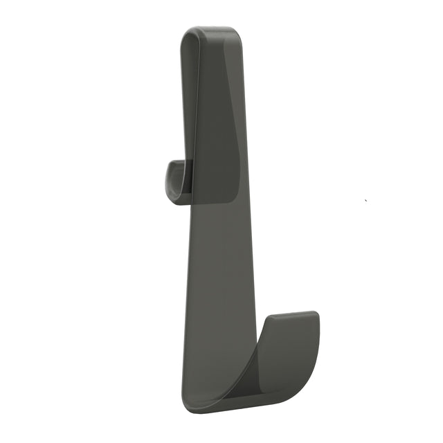 Nuie Wetroom Screen Enclosure Hook - Frameless Matt Black ACC006