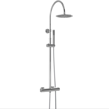 Hudson Reed Luxury Round 2 Outlet Exposed Thermostatic Shower Chrome A3530