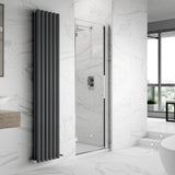 Hudson Reed Apex Hinged Shower Door Chrome, 8mm Glass MH70-E8 LS1