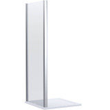 Nuie Lucie Shower Side Panel Chrome, 8mm Glass AQFSP90N-E8