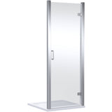 Nuie Lucie Hinged Shower Door Chrome, 8mm Glass AQHD80N-E8