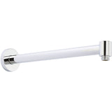 Nuie Contemporary Wall Mounted Shower Arm 320mm Chrome ARM03