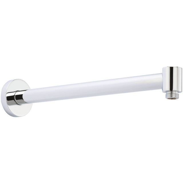 Nuie Contemporary Wall Mounted Shower Arm 320mm Chrome ARM03