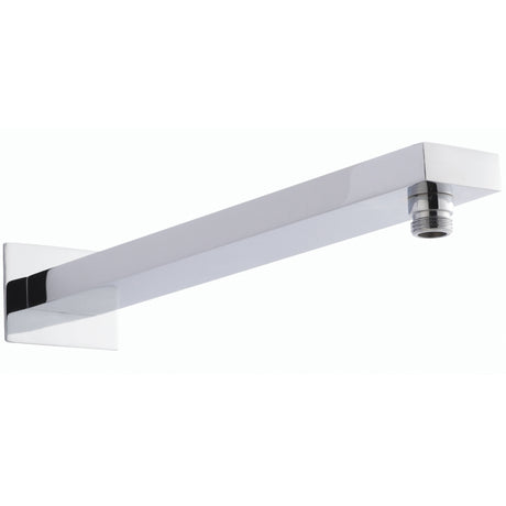 Hudson Reed Large Rectangular Wall Mounted Shower Arm 355mm Chrome ARM12