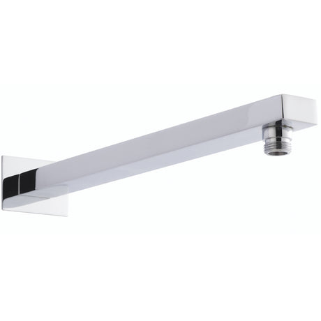 Hudson Reed Small Rectangular Wall Mounted Shower Arm 355mm Chrome ARM13
