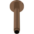 Nuie Round Ceiling Shower Arm 160mm Brushed Bronze ARM1515