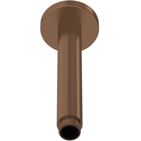 Nuie Round Ceiling Shower Arm 160mm Brushed Bronze ARM1515