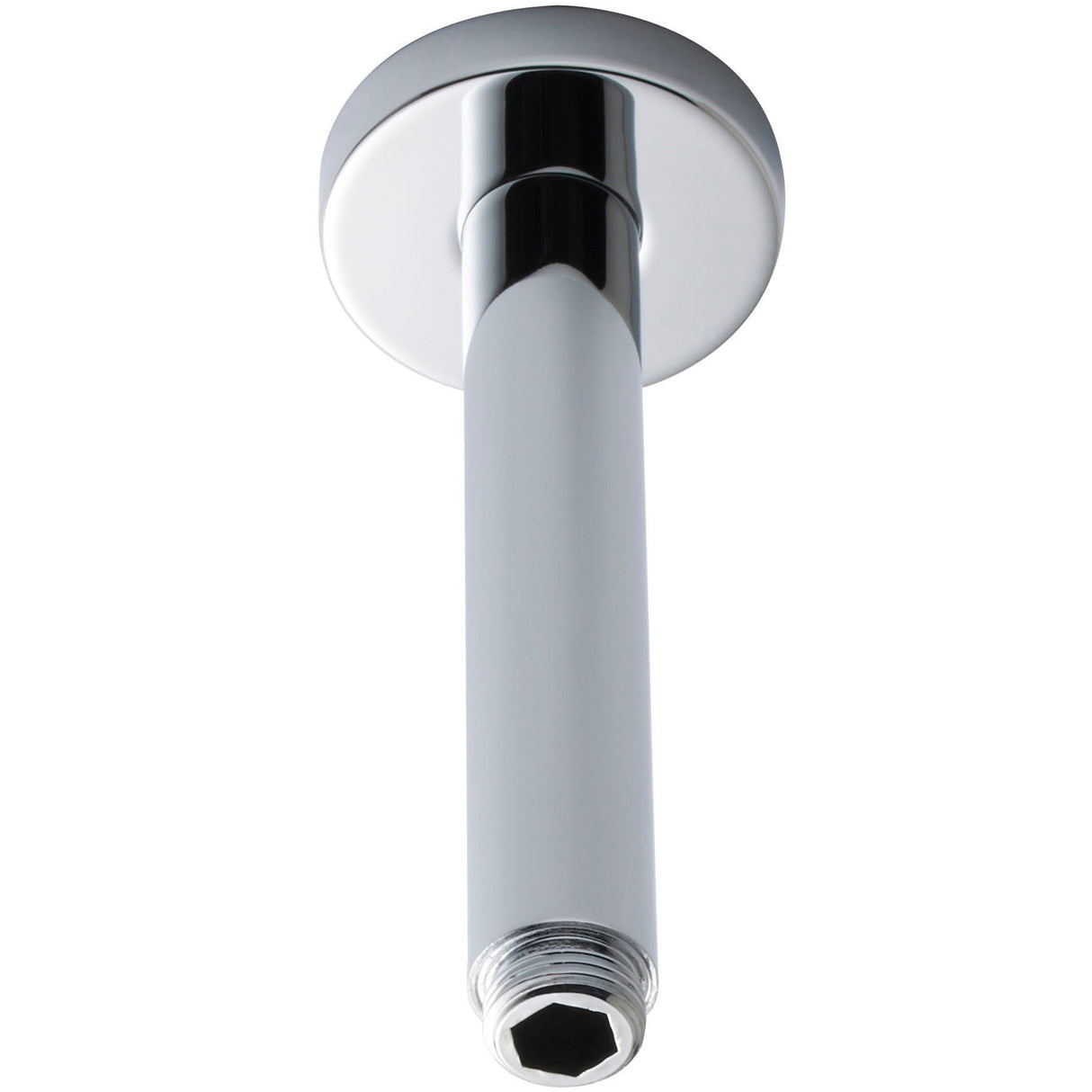 Nuie Round Ceiling Shower Arm 160mm Chrome ARM15