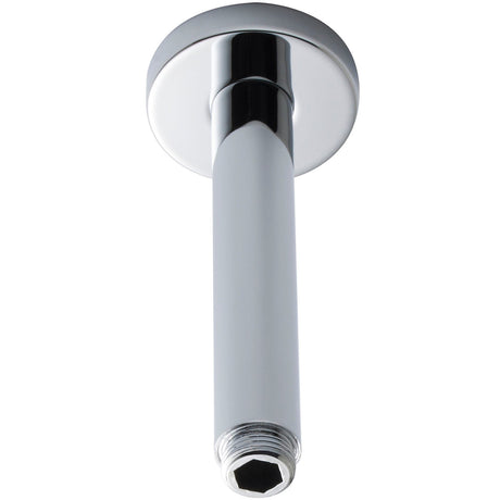 Nuie Round Ceiling Shower Arm 160mm Chrome ARM15