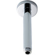 Nuie Round Ceiling Shower Arm 300mm Chrome ARM16