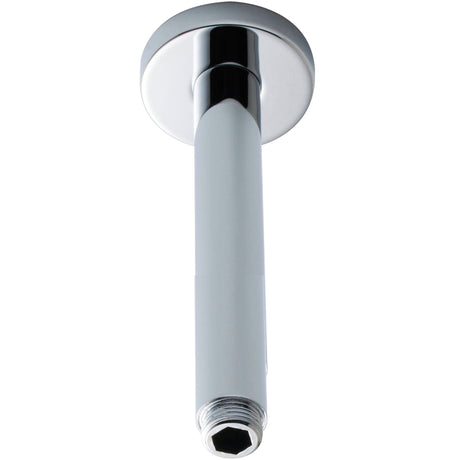 Nuie Round Ceiling Shower Arm 300mm Chrome ARM16