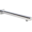 Nuie Square Wall Mounted Shower Arm 321mm Chrome ARM19
