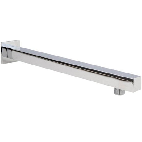 Nuie Square Wall Mounted Shower Arm 321mm Chrome ARM19