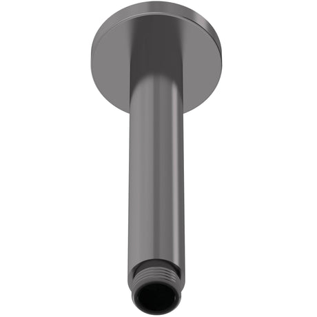 Nuie Round Ceiling Shower Arm 160mm Brushed Pewter ARM715