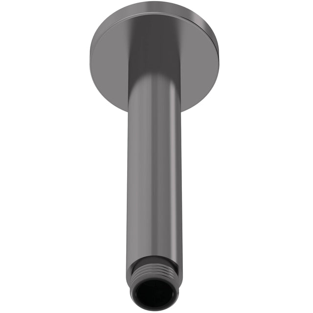 Nuie Round Ceiling Shower Arm 160mm Brushed Pewter ARM715