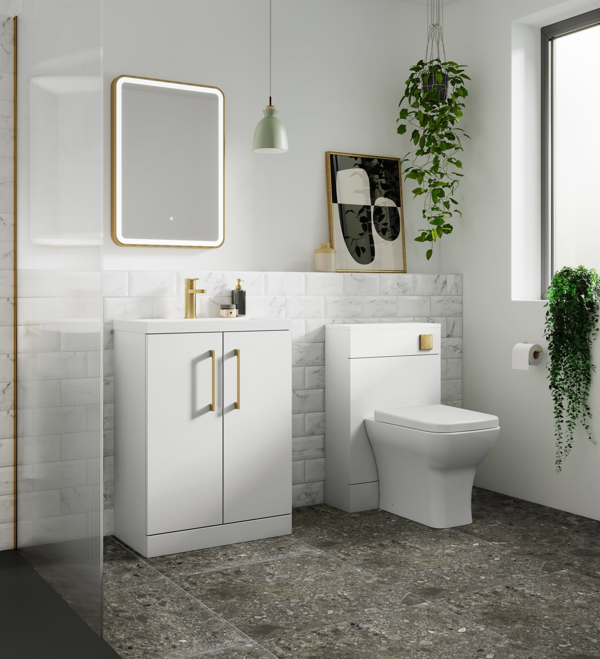 Arno Gloss White Furniture LS