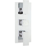 Hudson Reed Art 3 Outlet Thermostatic Concealed Shower Valve With Diverter Chrome ART3212