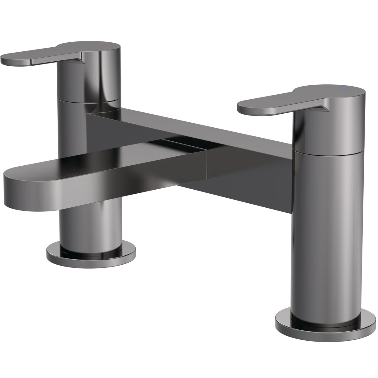 Nuie Arvan Bath Filler Tap Brushed Pewter ARV703