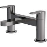 Nuie Arvan Bath Filler Tap Brushed Pewter ARV703