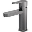 Nuie Arvan Mono Basin Mixer Tap with Waste Brushed Pewter ARV705