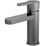 Nuie Arvan Mono Basin Mixer Tap with Waste Brushed Pewter ARV705