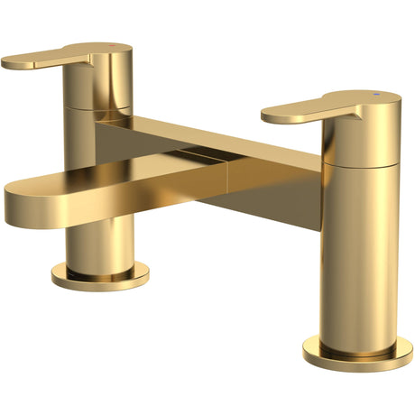 Nuie Arvan Bath Filler Tap Brushed Brass ARV803