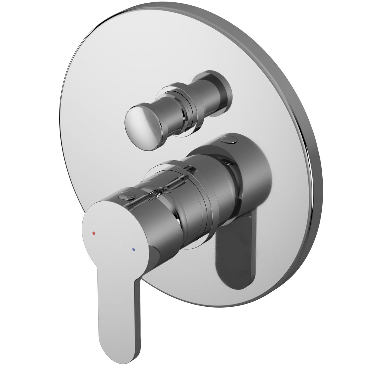 Nuie Arvan 2 Outlet Concealed Single Lever Manual Shower With Diverter Chrome ARVMV12