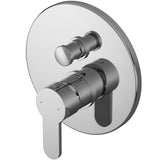 Nuie Arvan 2 Outlet Concealed Single Lever Manual Shower With Diverter Chrome ARVMV12