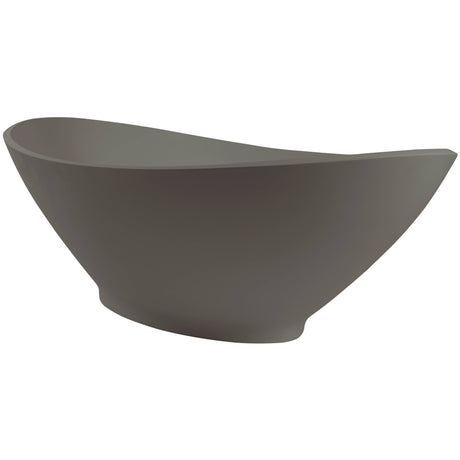 BC Designs Kurv Cian Solid Surface Freestanding Bath L1890 x W900mm Light Fawn BAB005F